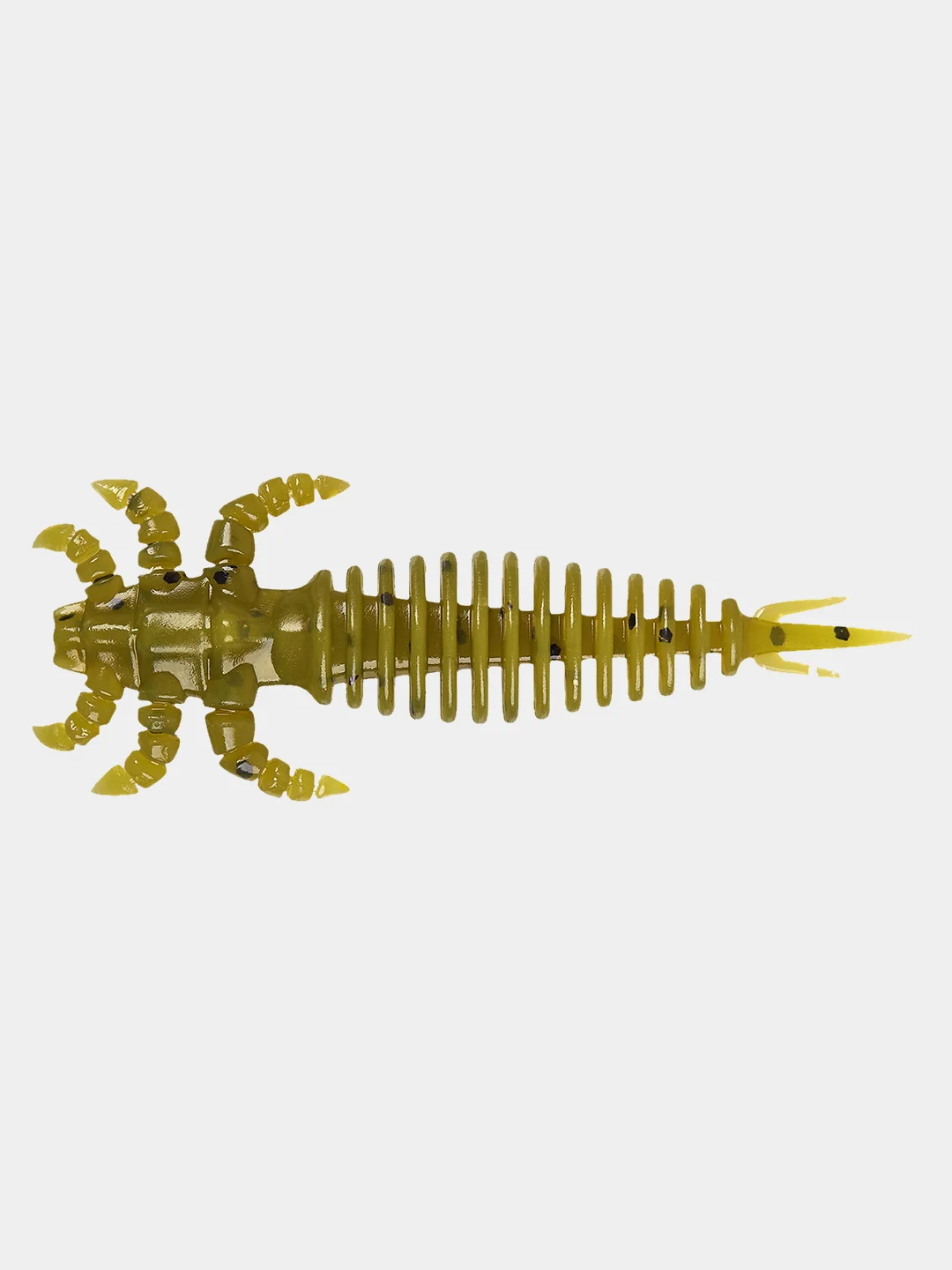 Приманка джиговая Minoga Ultra Larva "Личинка стрекозы", из съедобного ароматизированного силикона