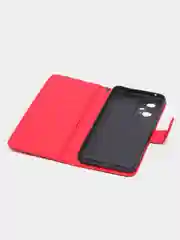 Красный чехол-книжка для Realme GT Neo 2 5G / GT Neo 2, с магнитной застежкой (Реалми ГТ Нео 2)