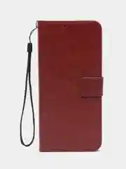 Багровый чехол-книжка с магнитной застежкой для Samsung Galaxy A13 5G / M13 5G / A04S / А13 / М13