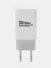Белый блок питания 2USB 3 A + 2.1 A, зарядное устройство QC3.0 быстрая зарядка NC55QC