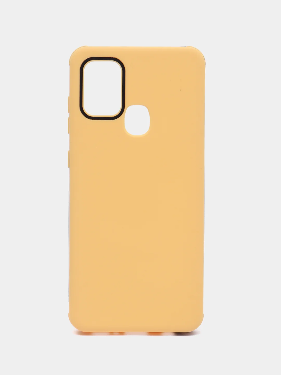 Желтый чехол Racy для Samsung A21S/A31/A41/A81/A91/A30S/A50S/A50, силиконовый