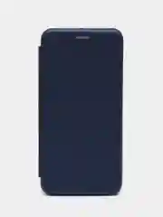 Синий чехол-книжка Samsung Galaxy J4+/J4 Plus (Самсунг Галакси Джи 4+/Джи 4 Плюс)