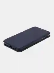 Синий чехол-книжка Samsung Galaxy J4+/J4 Plus (Самсунг Галакси Джи 4+/Джи 4 Плюс)
