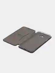 Синий чехол-книжка Samsung Galaxy J4+/J4 Plus (Самсунг Галакси Джи 4+/Джи 4 Плюс)