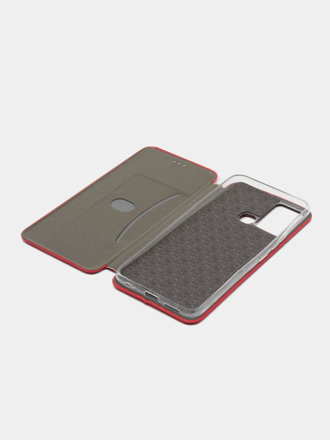 Красный чехол книжка для Infinix Smart 6 Plus