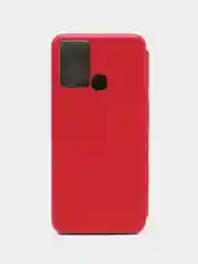 Красный чехол книжка для Infinix Smart 6 Plus