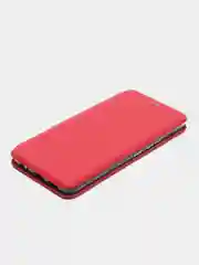 Красный чехол книжка для Infinix Smart 6 Plus