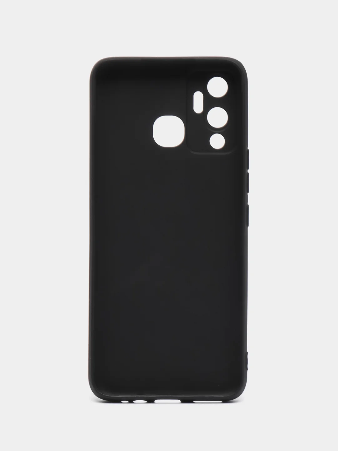 Белый силиконовый чехол для Infinix HOT 12 PLAY NFC, с принтом, с рисунком (Хот 12 Плей)