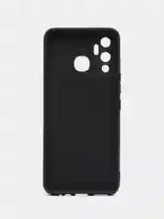 Белый силиконовый чехол для Infinix HOT 12 PLAY NFC, с принтом, с рисунком (Хот 12 Плей)