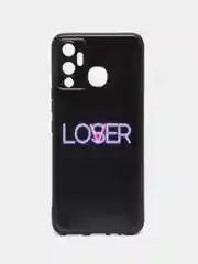 Зелёный хаки силиконовый чехол для Infinix HOT 12 PLAY NFC, с принтом, с рисунком (Хот 12 Плей)
