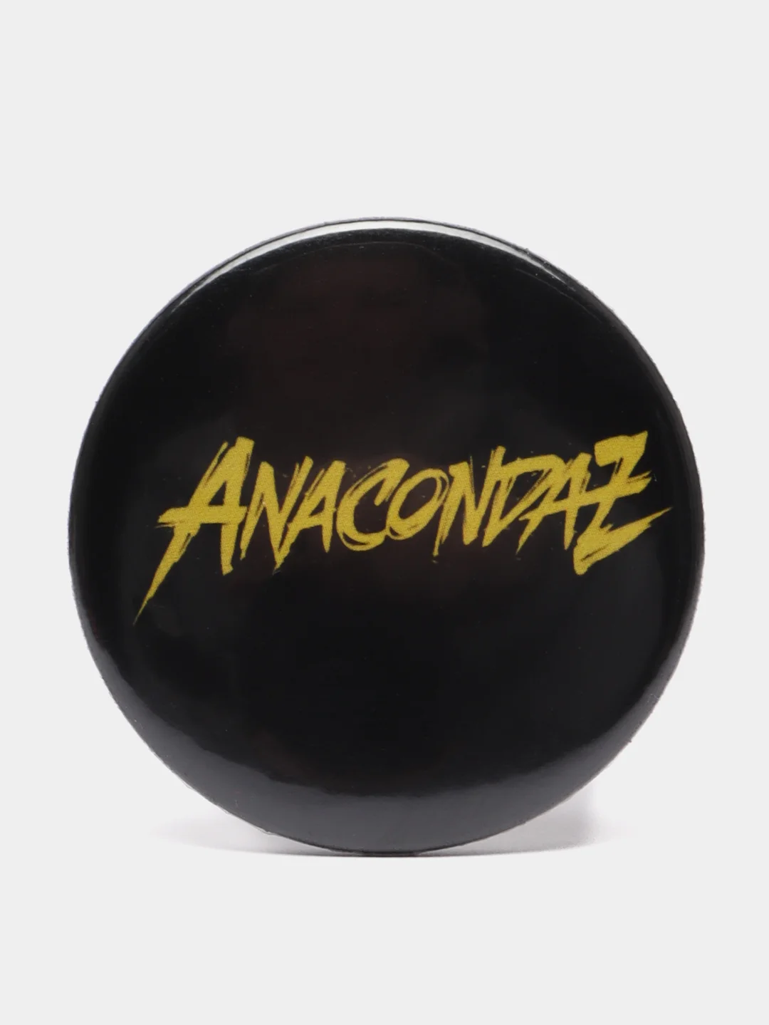 Желтый значок Anacondaz, 37 мм