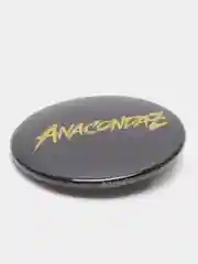 Желтый значок Anacondaz, 37 мм