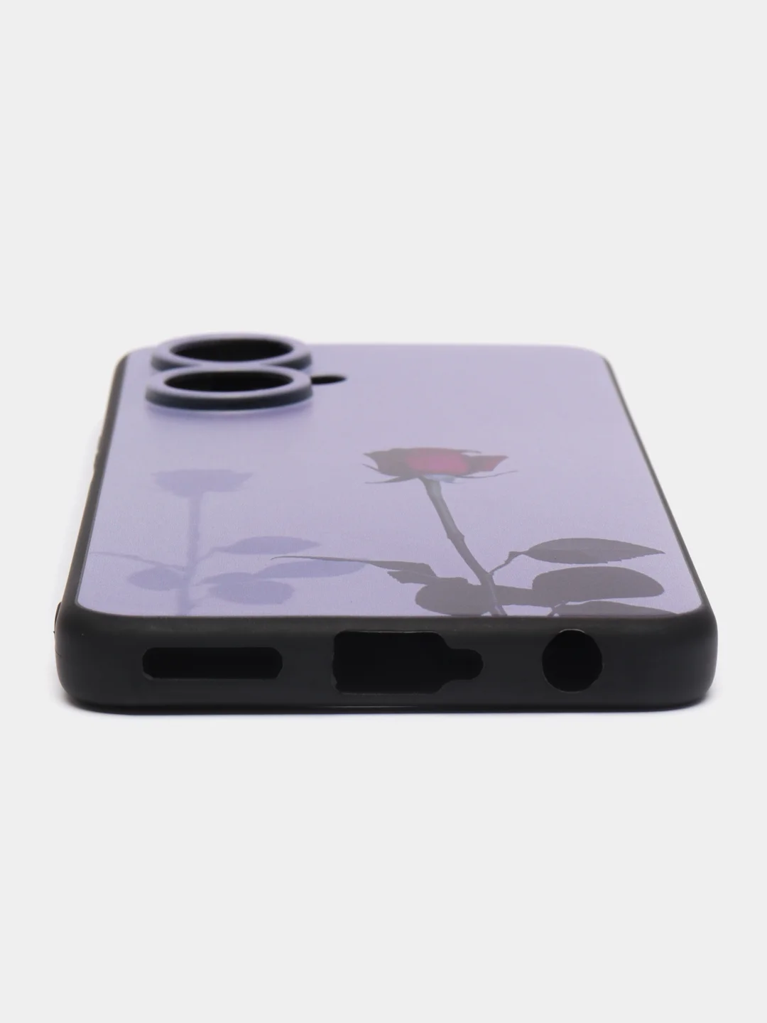 Серебряный чехол для Tecno Camon 19 / 19 Pro, с принтом, с рисунком (Техно Камон 19 Про)