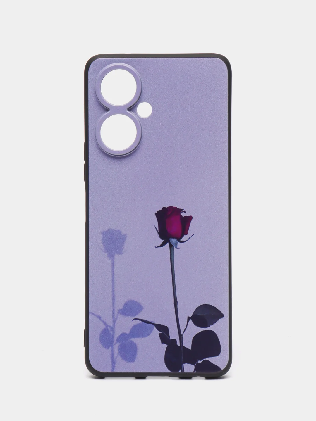 Серебряный чехол для Tecno Camon 19 / 19 Pro, с принтом, с рисунком (Техно Камон 19 Про)