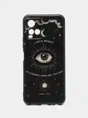 Индиго силиконовый чехол для Vivo Y33s / Y21 2021, с принтом, с рисунком (Виво У33С / у21 2021)