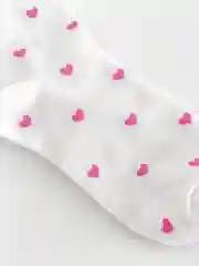 Розовый носки с сердечком