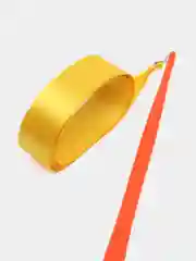 Желтый лента для художественной гимнастики