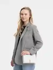 Белый сумка женская через плечо/сумка женская кросс-боди/клатч женский вечерний/сумка на цепочке