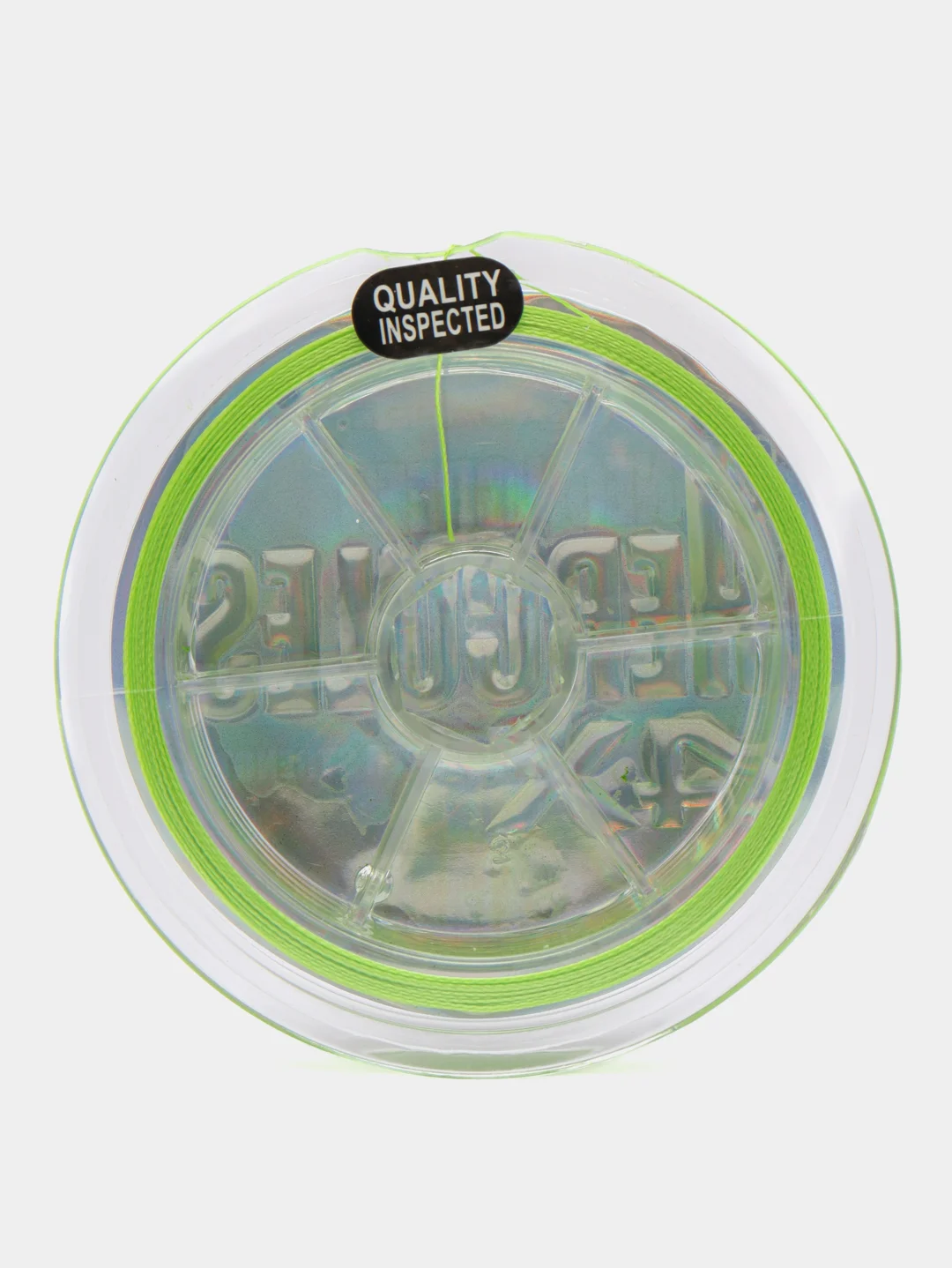 Плетенка 100 м, Kaida Hercules Neon Green 4X, плетеный шнур для рыбалки, леска