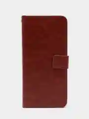 Багровый чехол-книжка с магнитной застежкой для Xiaomi 12T (Сяоми 12Т)