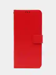 Красный чехол-книжка с магнитной застежкой для Xiaomi 12T (Сяоми 12Т)
