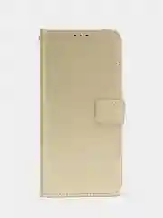 Золотой чехол-книжка с магнитной застежкой для Xiaomi 12T (Сяоми 12Т)