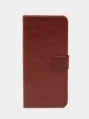 Багровый чехол-книжка с магнитной застежкой для Xiaomi Redmi Note 11 Pro/Note 12 Pro 4G (Сяоми)