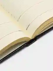 Ежедневник-планер (планинг) - блокнот недатированный А5 FLAME экокожа 160л черный, 113426