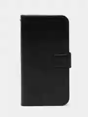 Черный чехол-книжка с магнитной застежкой для Samsung Galaxy S23, S23 Plus, S23 Ultra