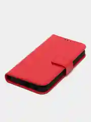 Красный чехол-книжка с магнитной застежкой для Samsung Galaxy S23, S23 Plus, S23 Ultra
