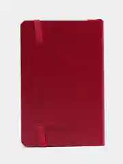 Ежедневник недатированный 100х150мм А6 BRAUBERG Metropolis экокожа, 160л,розовый, 113302