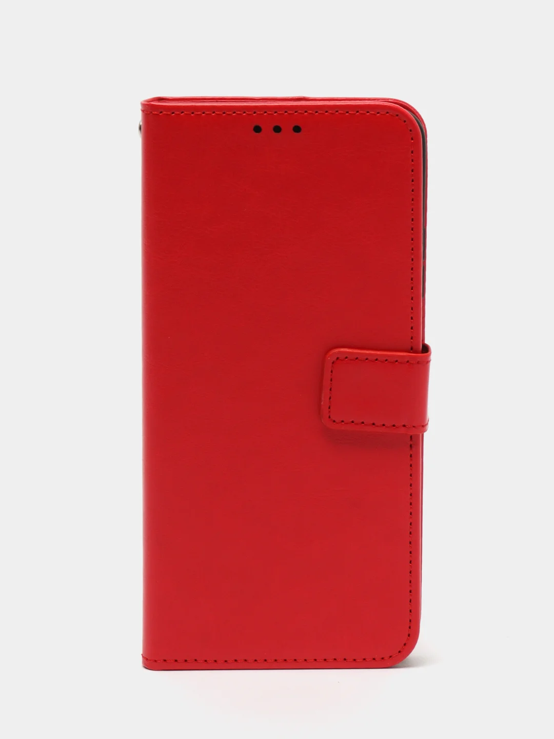 Красный чехол-книжка с магнитной застежкой для Xiaomi Redmi Note 11 Pro/Note 12 Pro 4G (Сяоми)