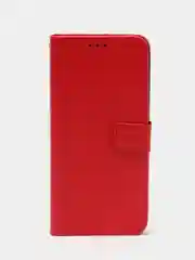 Красный чехол-книжка с магнитной застежкой для Xiaomi Redmi Note 11 Pro/Note 12 Pro 4G (Сяоми)