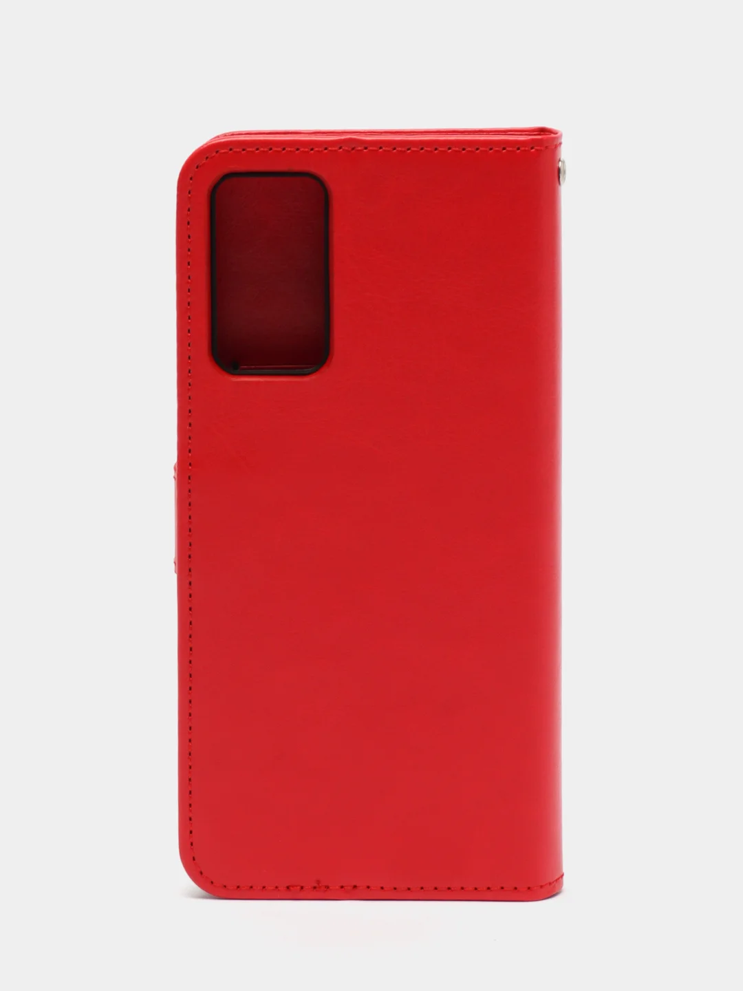 Красный чехол-книжка с магнитной застежкой для Xiaomi Redmi Note 11 Pro/Note 12 Pro 4G (Сяоми)