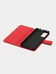 Красный чехол-книжка с магнитной застежкой для Xiaomi Redmi Note 11 Pro/Note 12 Pro 4G (Сяоми)