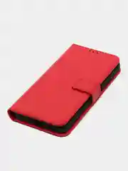 Красный чехол-книжка с магнитной застежкой для Xiaomi Redmi Note 11 Pro/Note 12 Pro 4G (Сяоми)