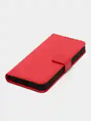 Красный чехол-книжка с магнитной застежкой для Tecno POVA 4 Pro (Техно Пова 4 Про)
