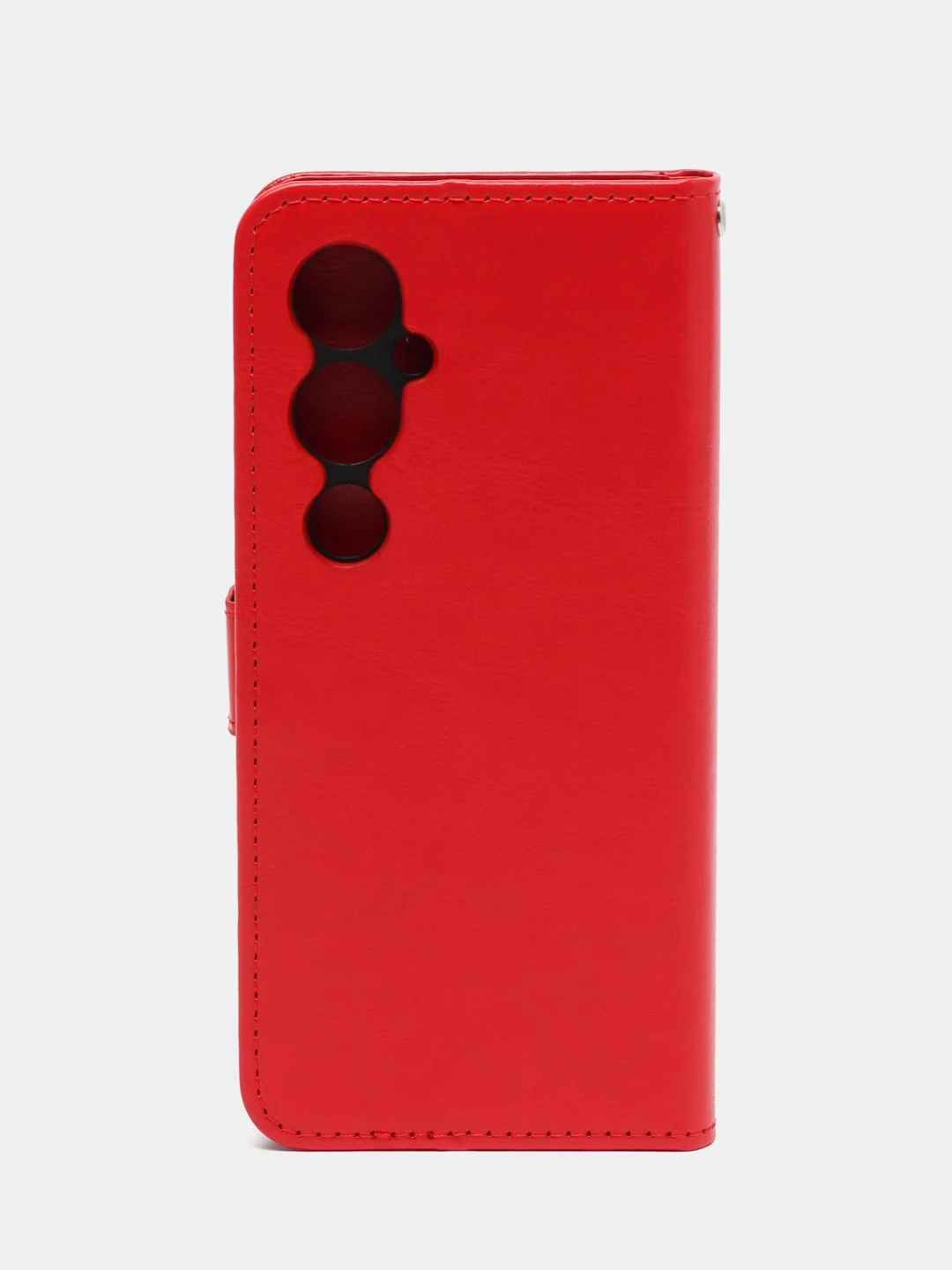 Красный чехол-книжка с магнитной застежкой для Tecno POVA 4 Pro (Техно Пова 4 Про)
