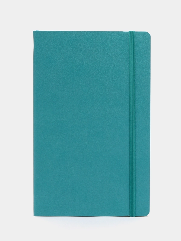 Блокнот-записная книжка, тетрадь для записей и рисования А5 экокожа, 80г/м2, 96л, 113009