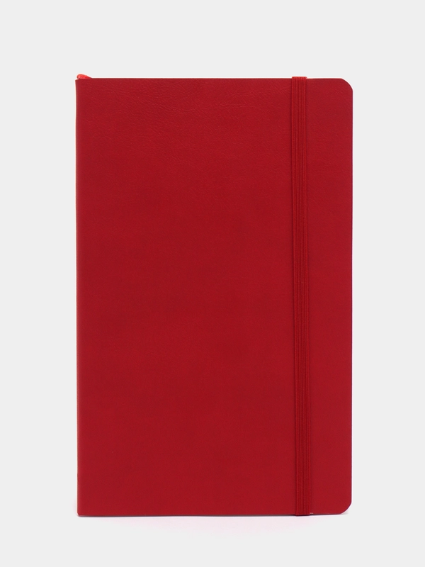 Блокнот-записная книжка, тетрадь для записей и рисования А5 экокожа, 80г/м2, 96л, 113006