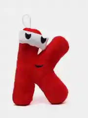 Кораллово-розовый алфавит буквы Лора