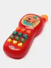 Игрушка Музыкальный телефон 7 песен из мультфильма, телефон, фразы и звуки, свет, Три кота