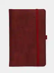 Ежедневник-планер (планинг) - блокнот недатиров. А5 BRAUBERG экокожа, резинка 136л, 111675