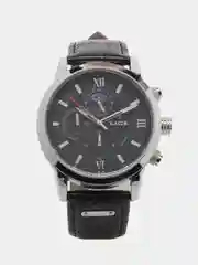 Угольный мужские наручные часы Lige LG8932 с хронографом, в подарочной упаковке