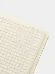 Блокнот-записная книжка, тетрадь для записей и рисования А6, экокожа, 80л, клетка, 113323