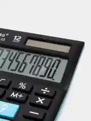 Калькулятор настольный электронный BRAUBERG ULTRA COLOR-12-BKBU (192x143мм), 250497