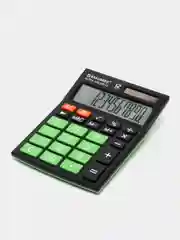 Калькулятор настольный электронный BRAUBERG ULTRA COLOR-12-BKLG (192x143мм), 250498
