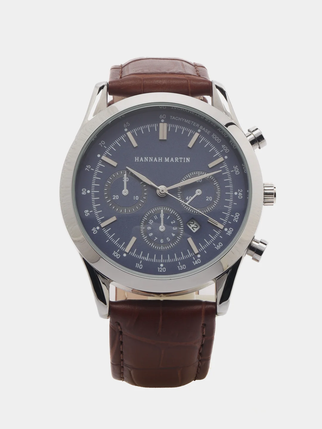 Коричневый мужские наручные часы Hannah Martin HM58190, в подарочной упаковке