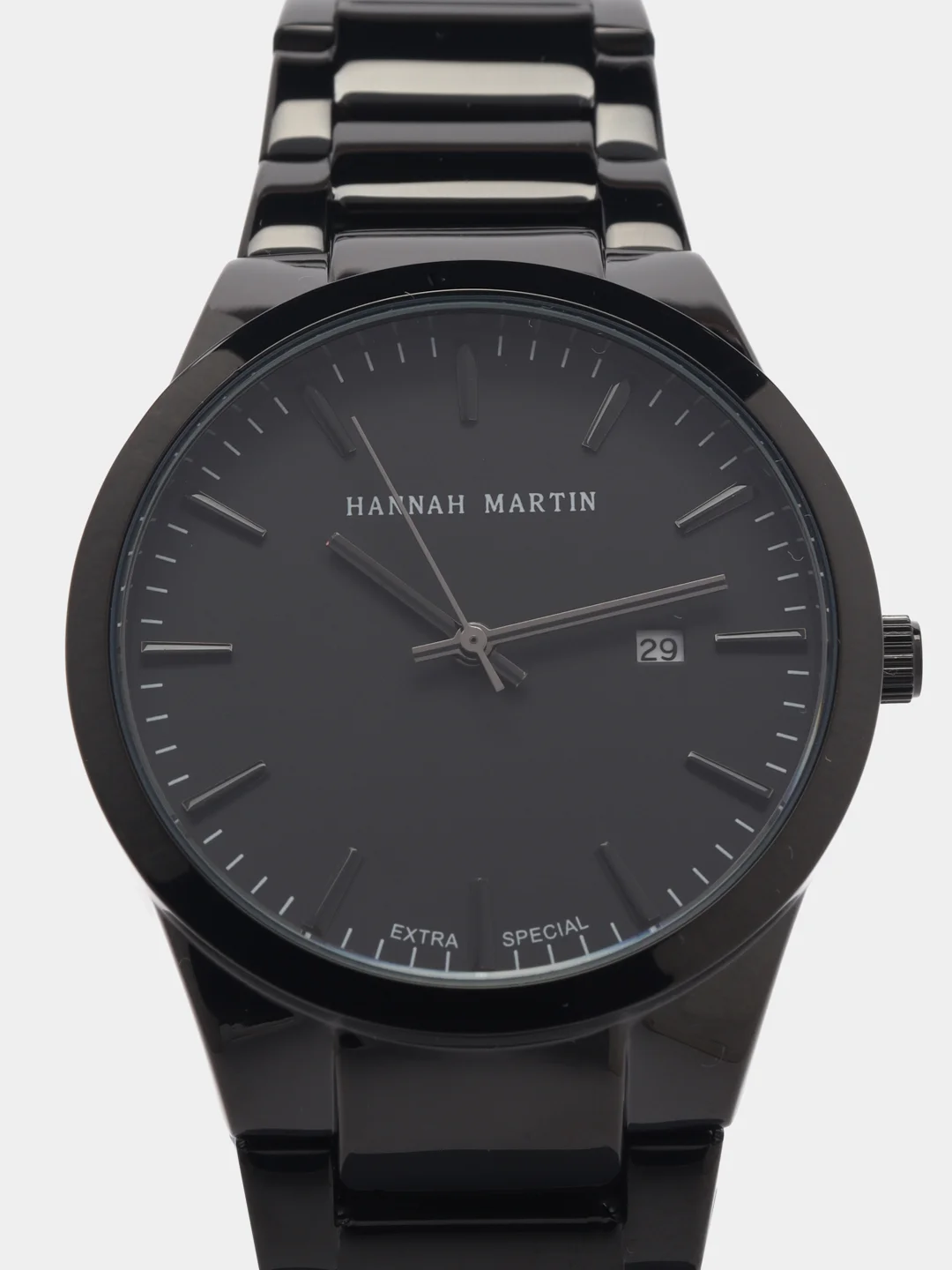 Черный мужские наручные часы Hannah Martin HM3201, в подарочной упаковке