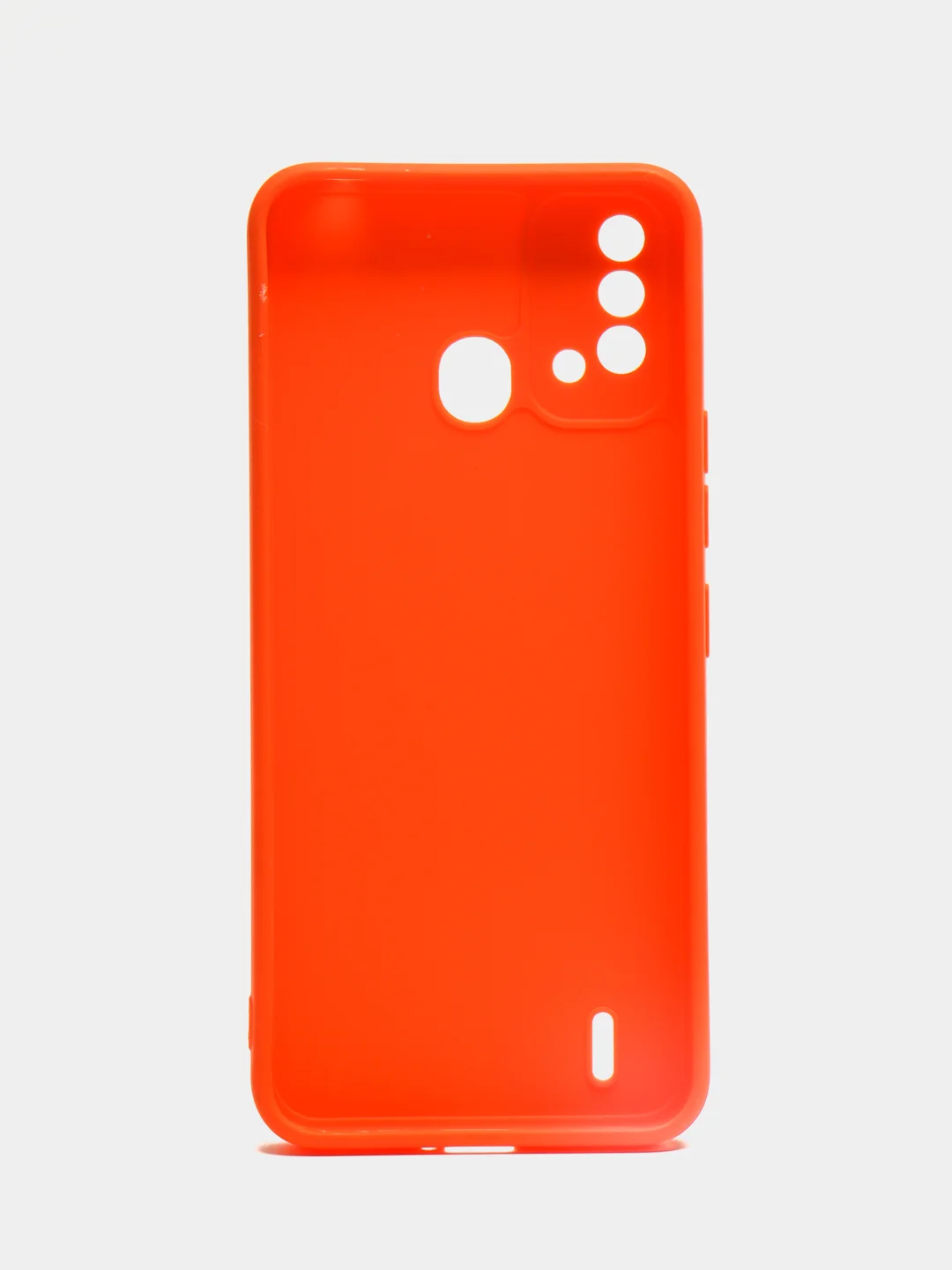Оранжевый силиконовый чехол для Itel Vision 2S (Ител Вижен 2С), силиконовый